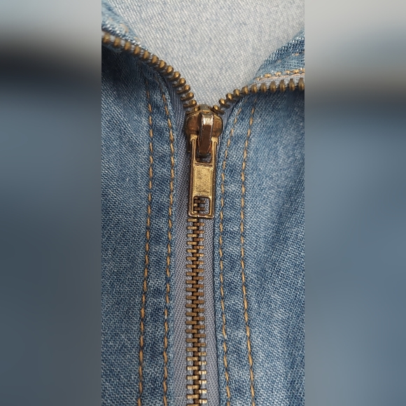 Vintage 80's Monique Fashions Woman Jean Jacket (size M) - Picture 7 of 13